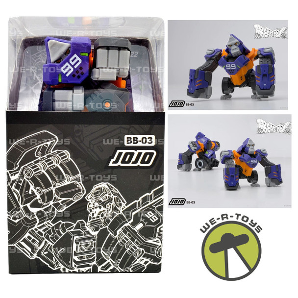 BeastBox Original Jojo Purple Transforming Cube to Mecha Gorilla Figure NRFB