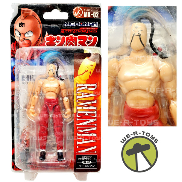 Kinnikuman Microman Action Series Figure Ramenman MK-02 Takara Tomy NRFP