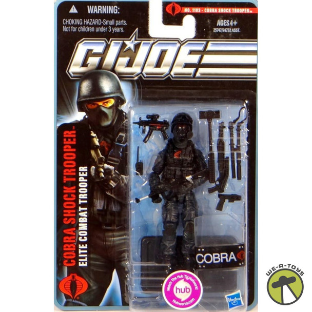 G.I. Joe The Pursuit of Cobra - Cobra Shock Trooper Elite Combat 3-3/4" Figure