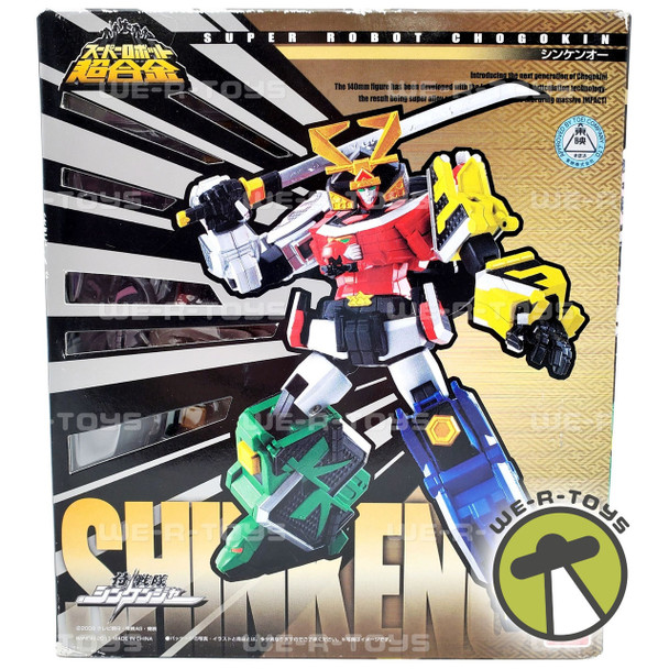 Super Robot Chogokin Shinkenoh Mecha Mech Action Figure 140mm Bandai NRFB