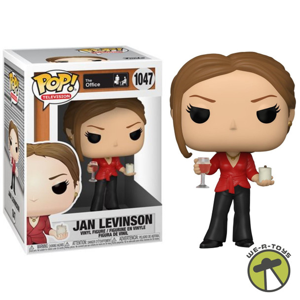 The Office Funko Pop! TV: The Office - Jan with Wine & Candle