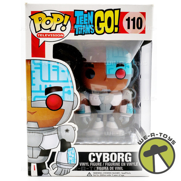 DC Cyborg Vinyl Figure Funko Pop Toy No. 110 Pop! Television NRFB