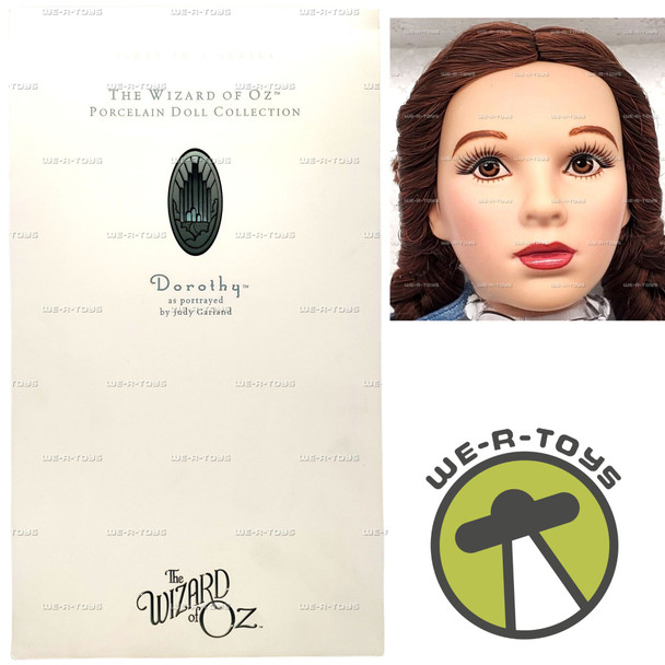 Wizard of Oz Dorothy Porcelain Doll 2000 Timeless Treasures by Mattel #26834
