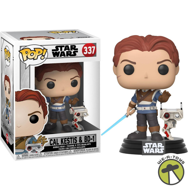 Funko Pop! Games: Jedi Fallen Order Cal Kestis with BD-1 Vinyl Figure 337