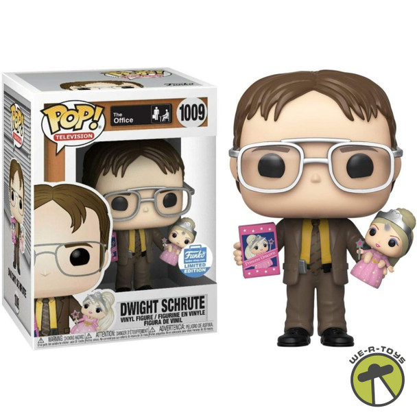 The Office Funko Pop! TV: The Office Dwight Schrute with Dolls Exclusive Figure 1009