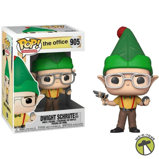 The Office Funko Pop! TV: The Office Dwight as Elf Vinyl Figure