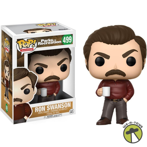 Parks and Recreation Funko Pop! TV: Parks & Recreation Ron Swanson Vinyl Figure 499