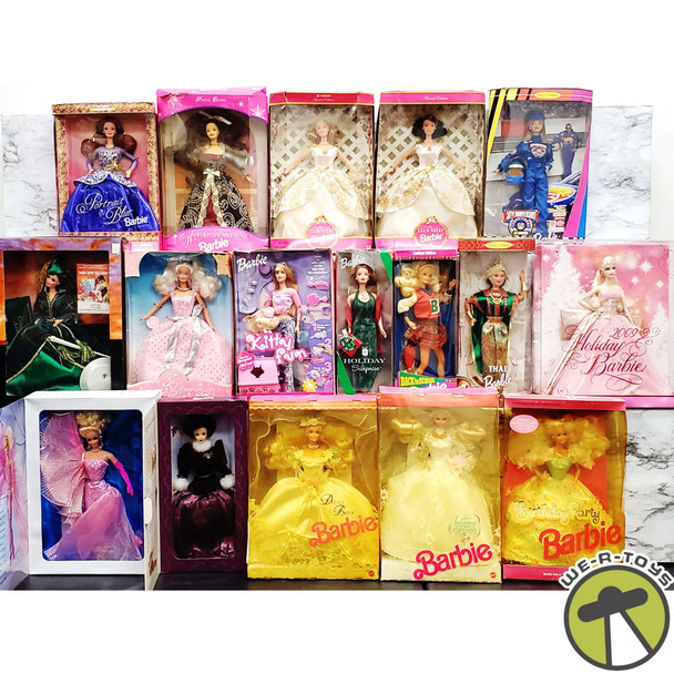 BARBIE DOLL LOT ~ ASSORTED DOLLS ~ BOXES HAVE WEAR ~ SEE PHOTOS (Lot-17)