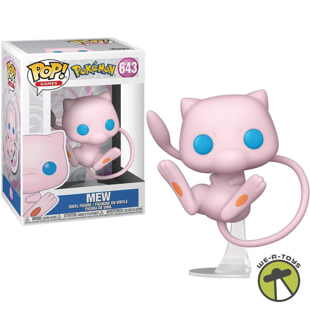 Funko Pop Games 643 Pokemon Mew Vinyl Figure