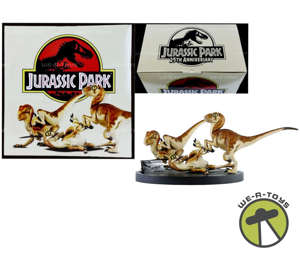Jurassic Park Crash McCreery's Baby Raptors Statue Chronicle Collectibles NRFB