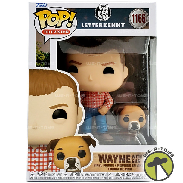 Funko POP! Television Letterkenny Wayne w/Gus Vinyl Figure 2021