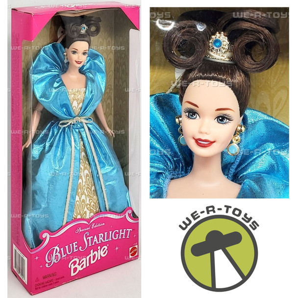 Blue Starlight Barbie Doll Brunette 1996 Special Edition Mattel No. 17125 NRFB