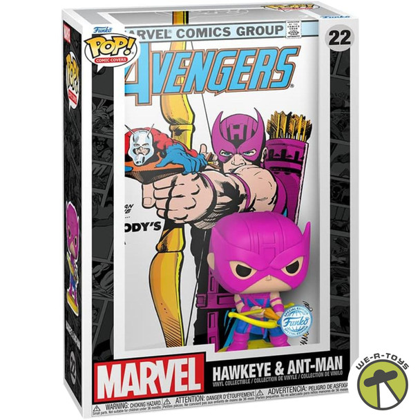 Pop Comic Cover! Marvel: Avengers -Hawkeye and Ant Man Exclusive