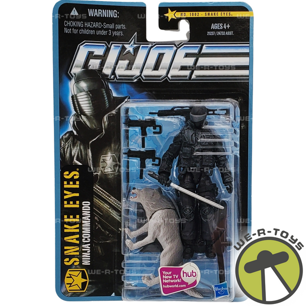 G.I. Joe Snake Eyes Ninja Commando 4" Action Figure 2010 Hasbro 21237 NRFP