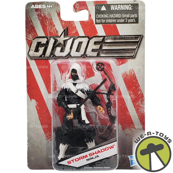 G.I. Joe Storm Shadow Ninja 4" Action Figure 2011 Hasbro A0424 NRFP