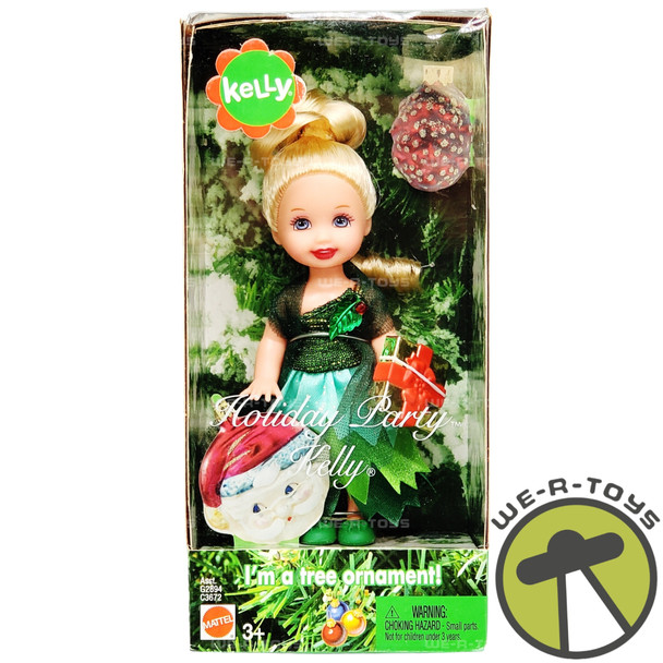Barbie Kelly Club Holiday Party Kelly Doll 2004 Mattel No. C3672 NEW