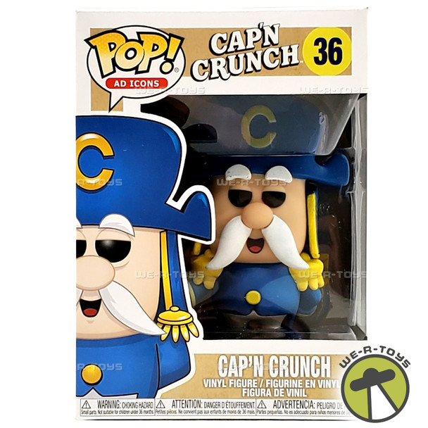 Funko Pop Ad Icons 36 Quaker Oats Captain Crunch with Sword Vinyl Figure