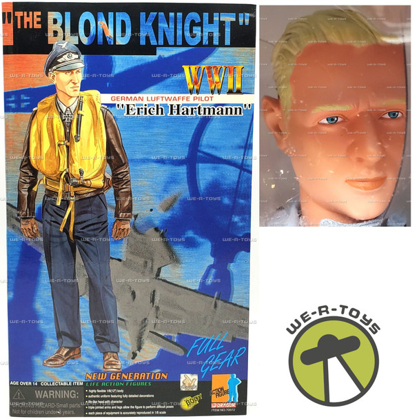Dragon WWII German Luftwaffe Pilot The Blond Knight Erich Hartmann Figure