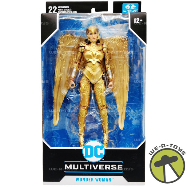 DC Multiverse Wonder Woman 1984 Golden Armor Action Figure McFarlane Toys 2020 NRFB