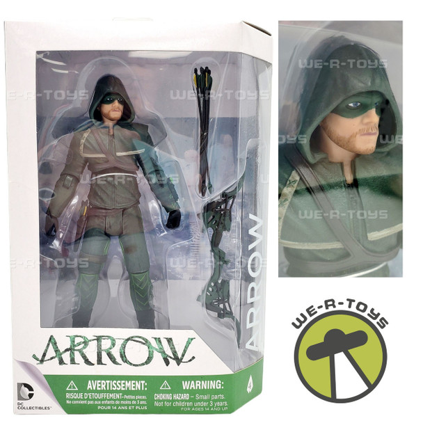 DC Entertainment Collectibles Poseable Arrow Action Figure with Weapon NRFB