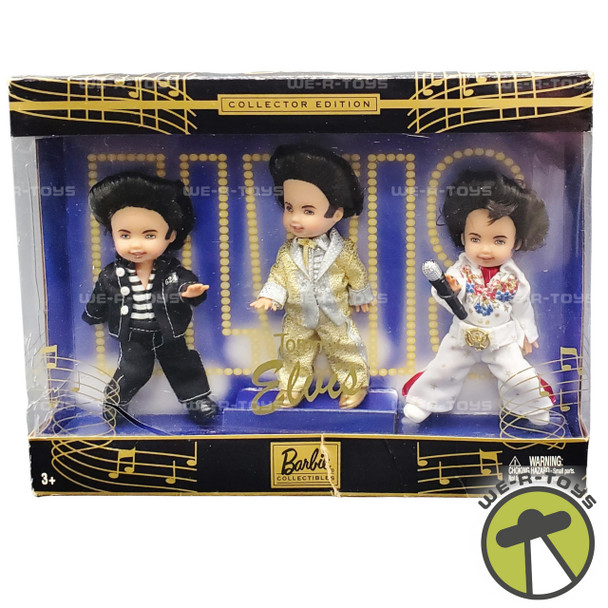 Barbie Tommy As Elvis Dolls Set Collector Edition 2003 Mattel #B3465 NRFB