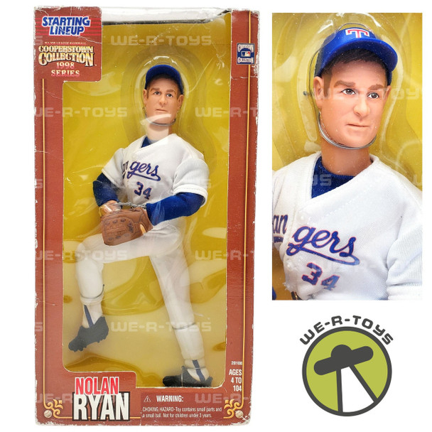 MLB Cooperstown Collection 1998 Series Nolan Ryan No. 28108 Kenner NRFB