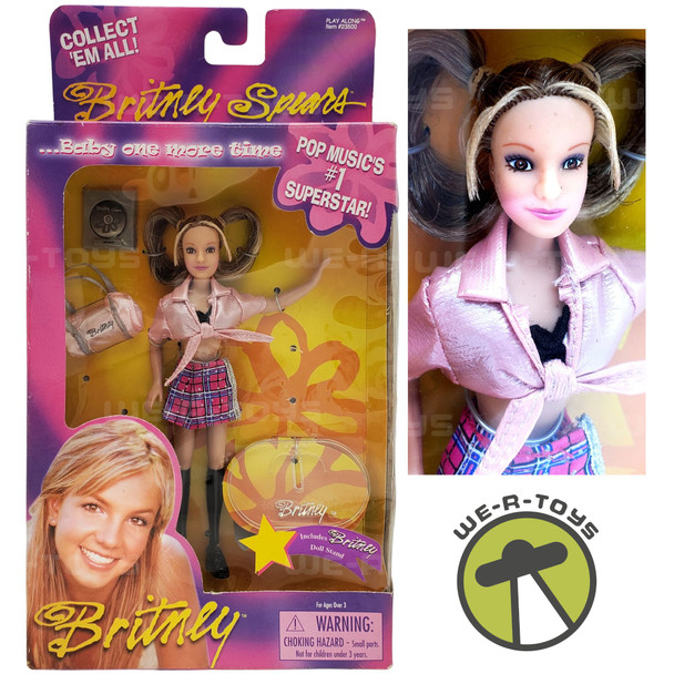 Britney Spears Baby One More Time Doll with Pink Outfit Play Along 2000 NRFP