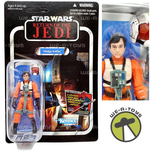 Star Wars Return of the Jedi Wedge Antilles UNPUNCHED Kenner 2010 NRFP