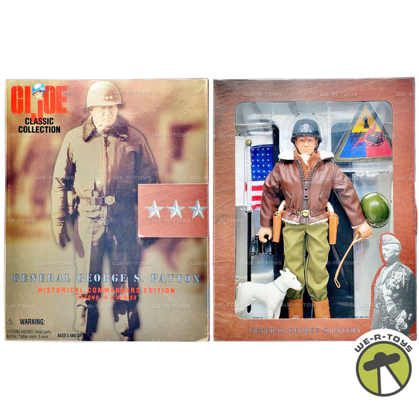 GI Joe General George S. Patton Historical Commanders Edition Figure 1997 Hasbro