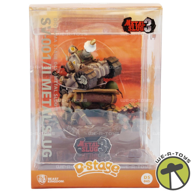 Metal Slug Beast Kingdom Metal Slug 3: SV-001 II Metal Slug D-Stage 6-Inch Statue USED