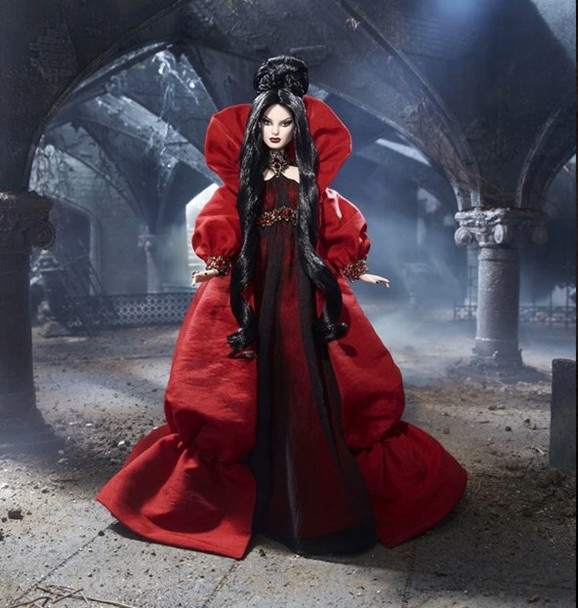 Barbie Direct Exclusive Gold Label Haunted Beauty Vampire Doll Mattel X8280 NRFB