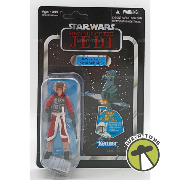 Star Wars Revenge of the Jedi B-Wing Pilot Keyan Farlander Action Figure 2011