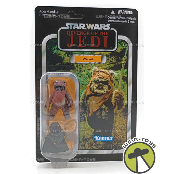 Star Wars Revenge of the Jedi Variant Wicket Action Figure 2011 Kenner #21488