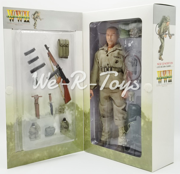 Sonny Burns USMC Flamethrower, Iwo Jima 1945 (Private)