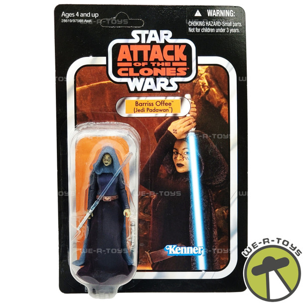 Star Wars The Vintage Collection Barriss Offee Jedi Padawan Figure Unpunched NEW