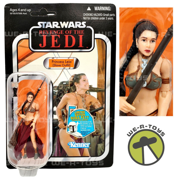 Star Wars Revenge of the Jedi Variant Slave Princess Leia Figure UNPUNCHED NRFP