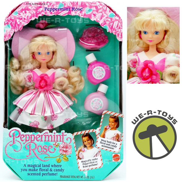 Peppermint Rose 10" Doll and Accessories 1992 Mattel #0791 NRFB