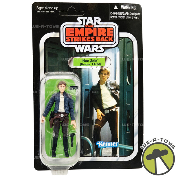Star Wars The Vintage Collection Han Solo Bespin Outfit Figure Unpunched NEW