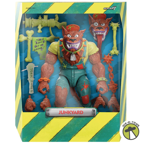 Toxic Crusaders Ultimates W3 Junkyard Action Figure Super7