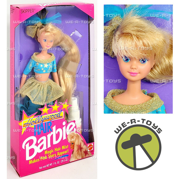 Hollywood Hair Barbie Skipper Doll with Magic Hair Mist 1992 Mattel #2309