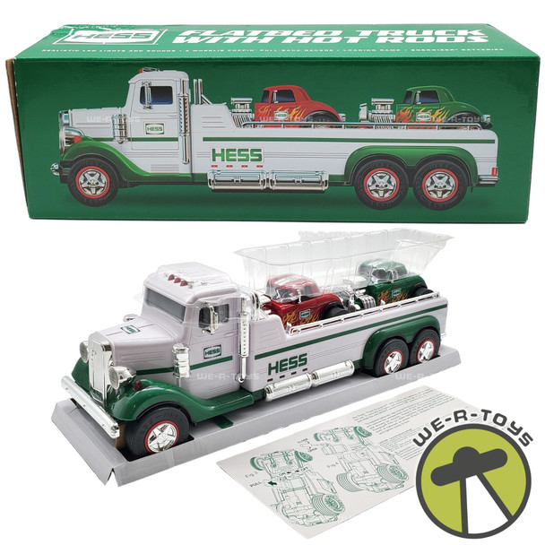2022 Hess Flatbed Truck with Hot Rods NEW