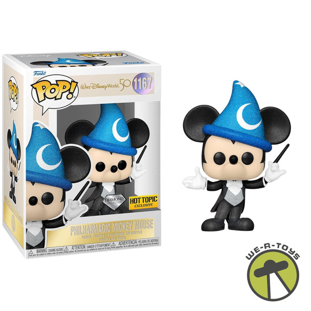 Funko Pop! Disney Philharmagic Mickey Mouse Diamond Glitter Exclusive Diamond