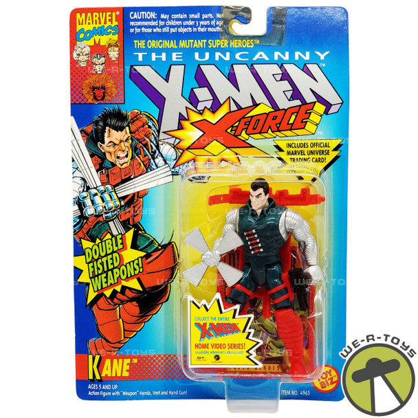 Marvel The Uncanny X-Men X-Force Kane Action Figure 1993 Toy Biz No. 4965 NRFP