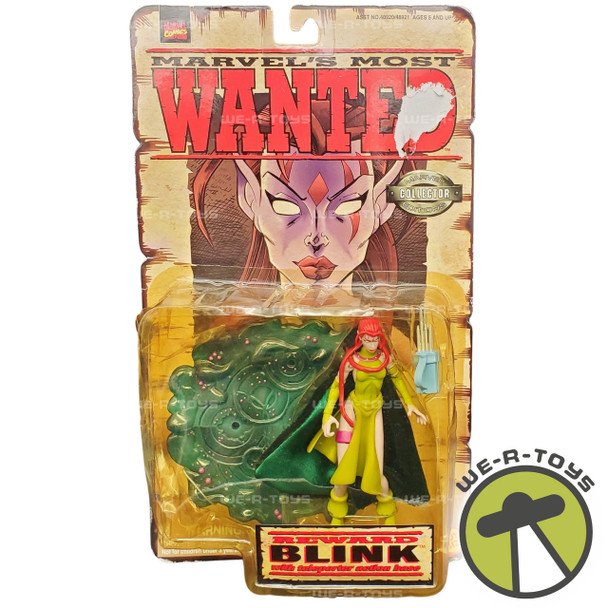 Marvel Comics Marvel's Most Wanted Blink Action Figure 1998 Toy Biz 48921 NRFP