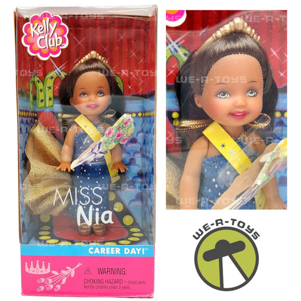 Barbie Kelly Club Miss Nia Doll Pageant Dress 2001 Mattel NRFB