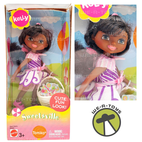 Barbie Kelly Sweetsville Tamika African American Doll Mattel 2003 NEW