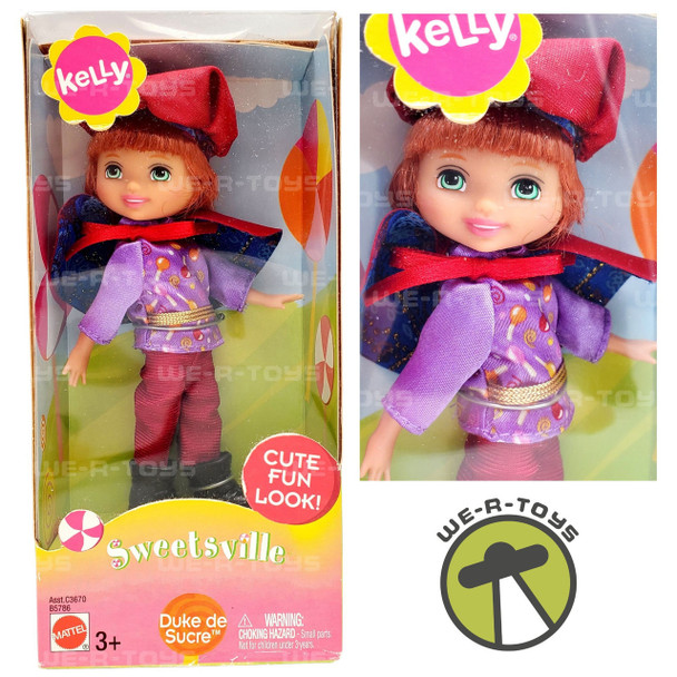 Barbie Kelly in Sweetsville Duke de Sucre Doll #B5786 Mattel 2003 NRFP