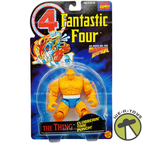 Marvel Comics Fantastic Four The Thing Action Figure 1994 Toy Biz 45101 NRFP