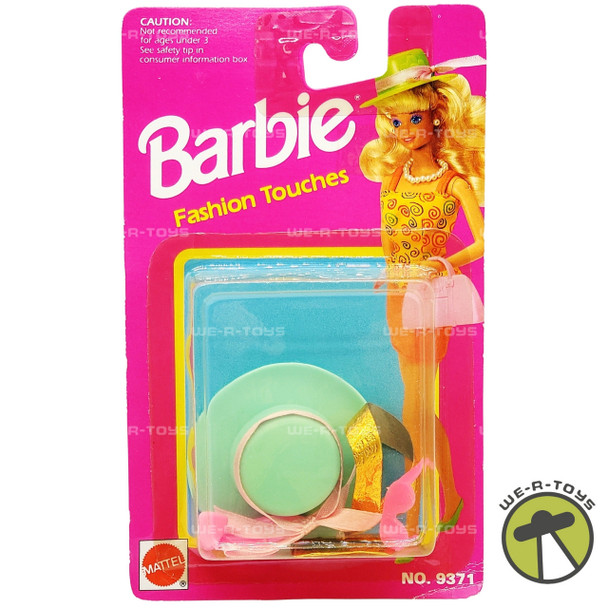 Barbie Fashion Touches Blue Hat 1992 Mattel No. 9371 NRFP
