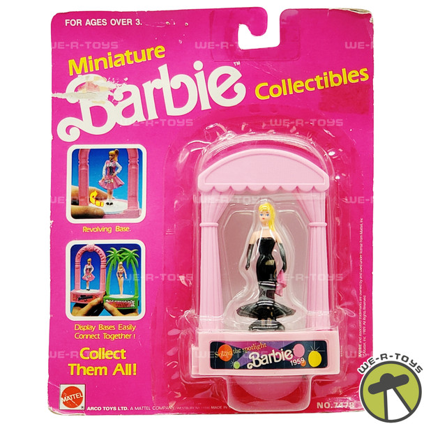 Barbie Miniature Collectibles Solo in the Spotlight Figurine 1989 Mattel NRFP